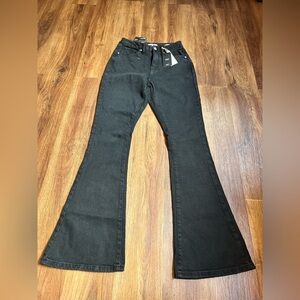 Forever 21 Black Wide Leg Flare Jeans size 25
